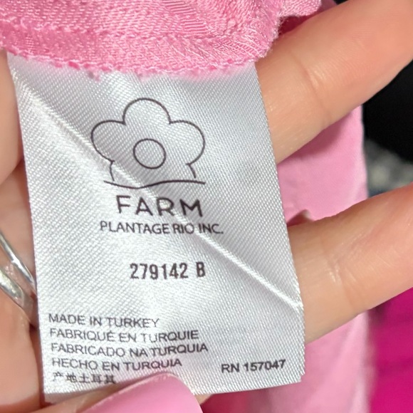 NWT farm rio V neck tiered maxi dress - Picture 5 of 11